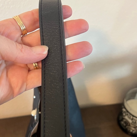 Kate Spade Marti Black Pebble Leather Bucket Bag - Picture 11 of 11